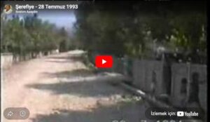 Şerefiye Köyü 1993 Videosu